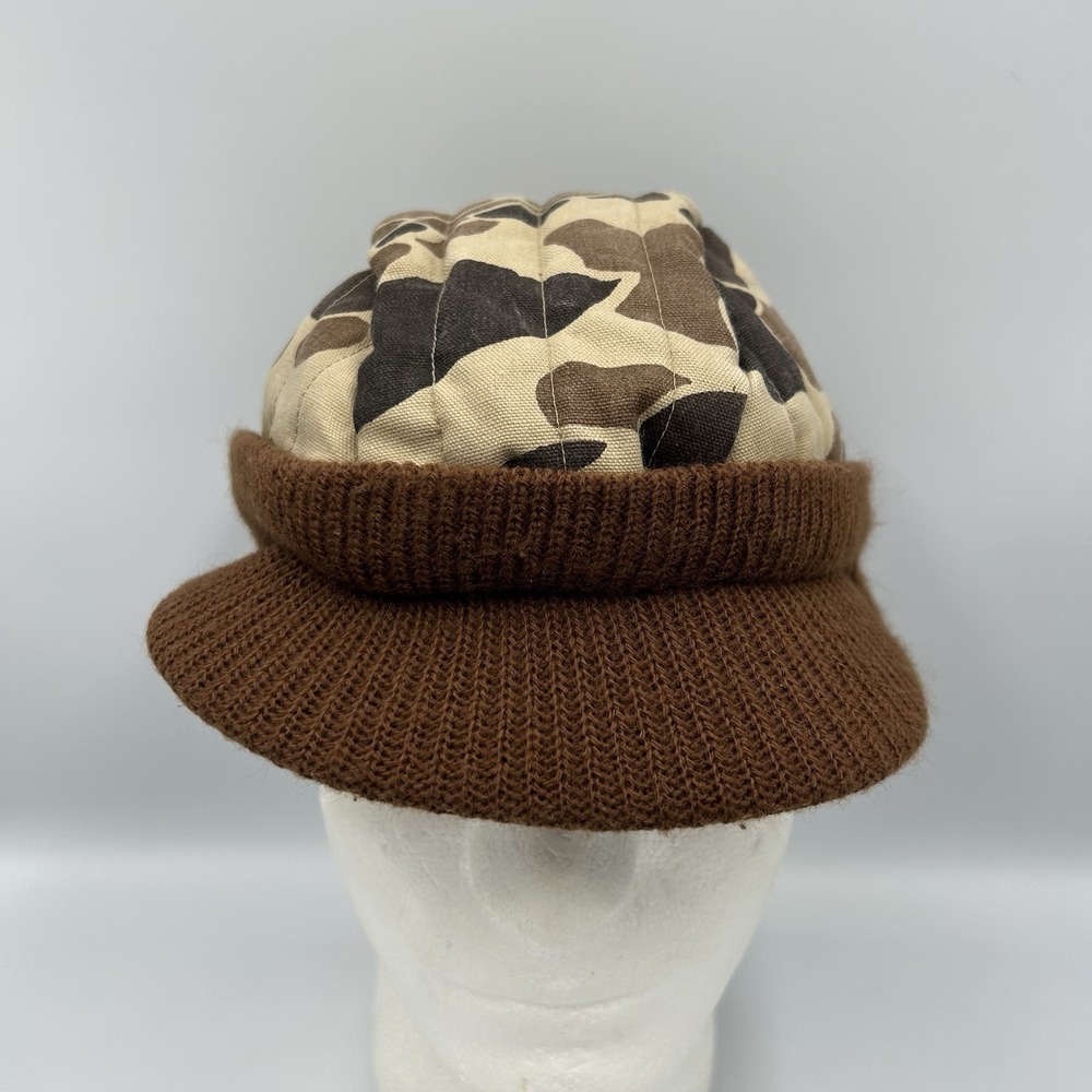 Vintage Walls Hunting Hat Mens One Size Duck Camo Insulated Winter Ear Flap Hat